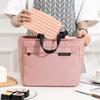 Zipper Thermal Lunch Bag Bento Box Insulated Cooler Tote Bags Picnic Travel Portable Food Storage Container For Women Children