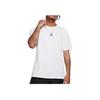 Jordan Basketball Performance Breathable Quick-Drying Short Sleeve T-Shirt Men Tops White 889714-102