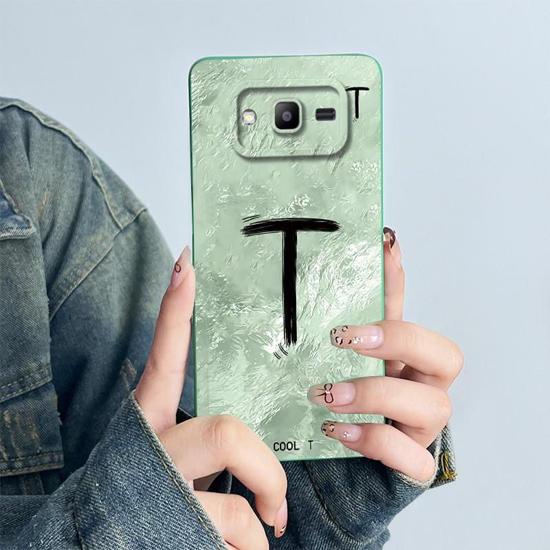 Funda For Samsung Galaxy J2 Prime G532 J2 ACE Grand Prime Plus G530 Soft Silicone Phone Case Protective Fashion Letter Cover