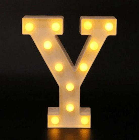 LED Letter & Shape Lights, Neon Lights, Romantic Proposal Decorations