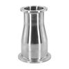 Sanitary Plumbing Solution SS304 Concentric Reducer Fitting Connecting Different Diameter Pipes via Tri Clamp System