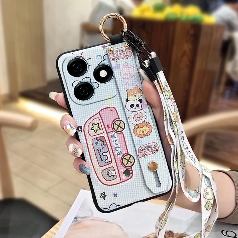 Ring Waterproof Phone Case For infinix Smart8 Pro/Smart8 Plus/X6526/X6525B Soft case Silicone Cute Durable Phone Holder