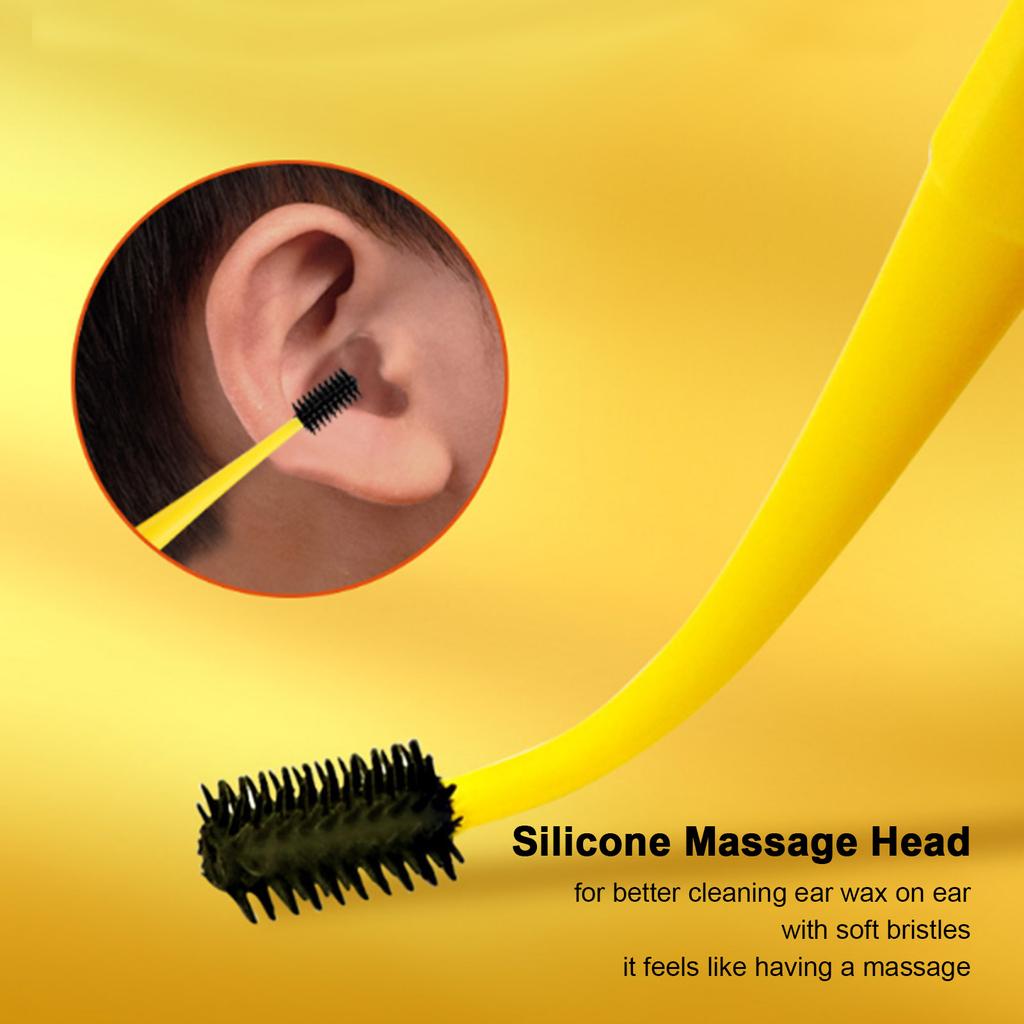 Earpicks Ear Wax Removal Tools with LED Light Flashlight Earpick Ear Spoon Tweezers Ear Cleaner for Ear Care Ear Cleaning Tool with Case