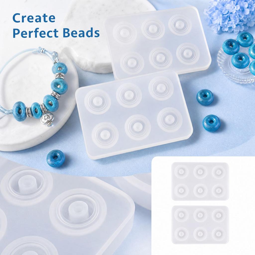 Round Bead Silicone for Epoxy Resin DIY