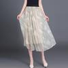 Silk skirt women's  dress new small age-reducing design mulberry silk skirt