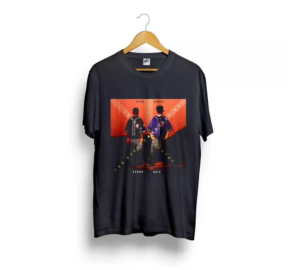 Черная футболка Kris Kross Размеры S-2XL.webp Унисекс футболка XXXXL