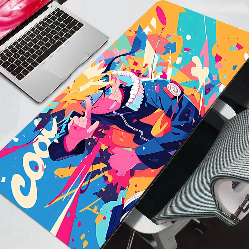 Large Mouse Pad Naruto Office Computer Desk Mat Table Keyboard Laptop Carpet Accessories Gaming Mousepad Durable Anime