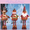 Delightful Christmas Figurines Featuring Santa Snowman And Reindeer For Holiday Cheer