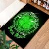Tappeto Personalizzato con Stemma Celtic Fc per Soggiorno Camera da Letto Casa Decorazione Divano Tappetino Antiscivolo per Giochi Bambini