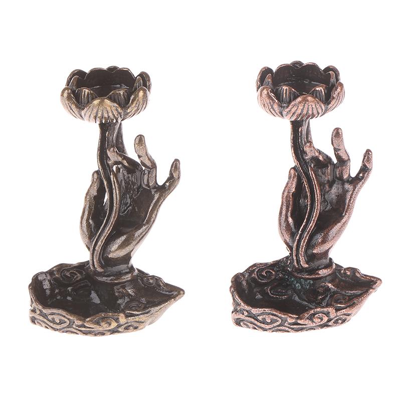 Backflow Incense Buddha Hand Lotus Incense Frame Incense Zen Tea Ceremony Table Tea Table Furnishings