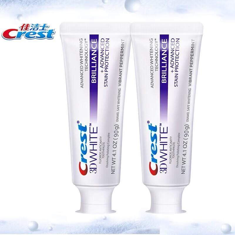 

Crest 3D White Brilliant Toothpaste 4-Tube Value Pack