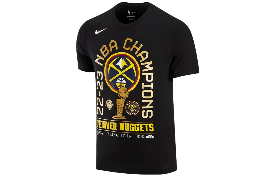 

Nike T Shirts Men s Black Crew Neck Moderate Straight Fit HF1913-010 M