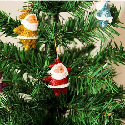 DIY Xmas Tree Ornaments Gift Snowball Xmas Tree Bowknot Pendant Pine Cones Christmas Wreath Decor Foam Pendant Christmas Supply