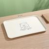 Zhi Shi Bear Medium Plastic Serving Trays (Set of 3)