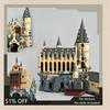 1173PCS Magical Castle Great Hall MOC Building Blocks Architecture DIY Assembly Creative Toy Collection Display Educational Gift