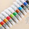 Colorful 12 Colors Acrylic Paint Color Set Watercolor Pigment Ceramic Stone Wall Craft Paints