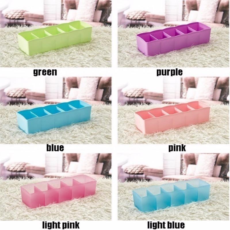 5 Multi Functional Plastic Underwear Bra with Box Cabinet Drawer Cabinet Stationery Plastic Box Lily