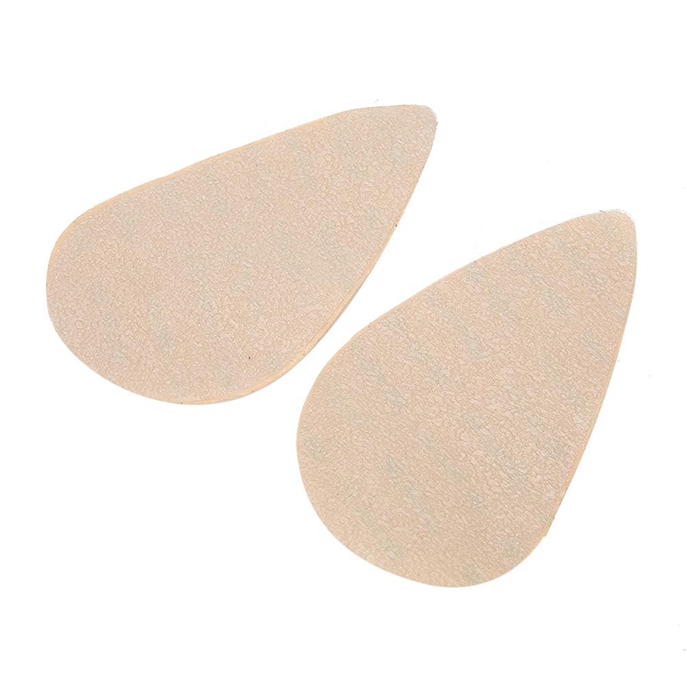 2 Pairs Non slip Shoe Sole Sticker High Heeled Shoes Sole Patch Protector (Pointed Head)