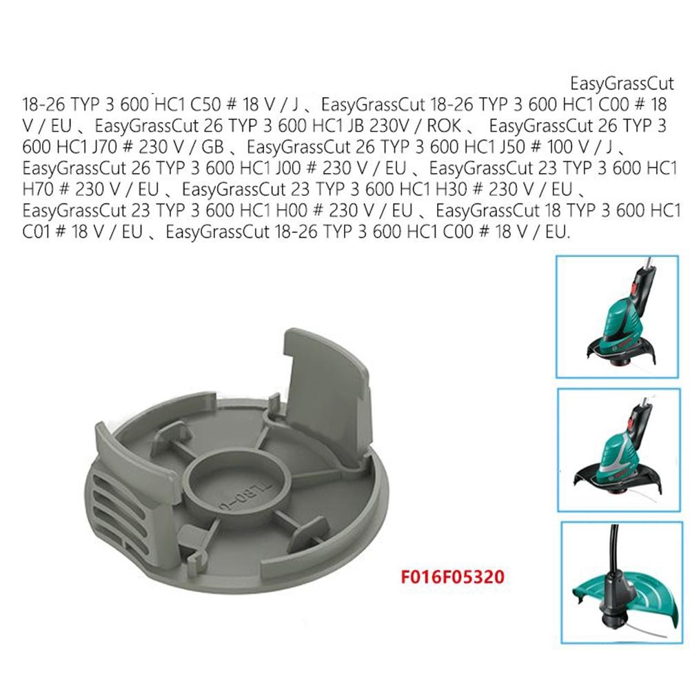 Premium ABS Spool Cover for Bosch Easy Grass Cut Series Tool Free Durable Quick Installation
