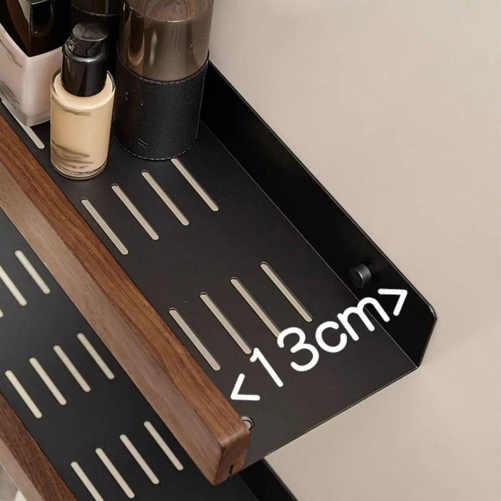 Space Saving Shower Storage Rack Wood Detachable Bathroom Storage Rack Corner Shelf  Toilet Vanity