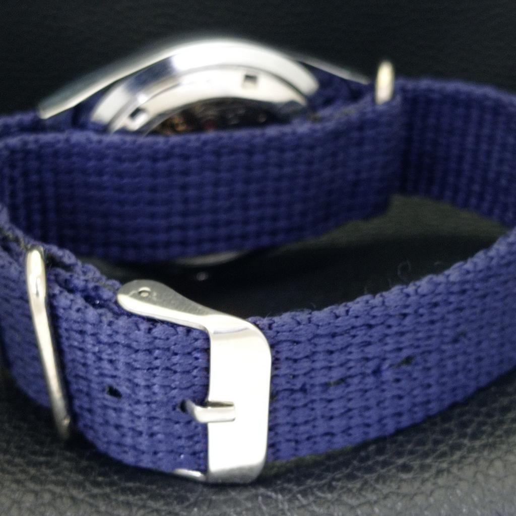 AUTOMATIC VINTAGE REFURBISHED SEIKO 5 6309A JAPAN MENS BLUE DIAL WATCH a441396-5 Sk-a441396