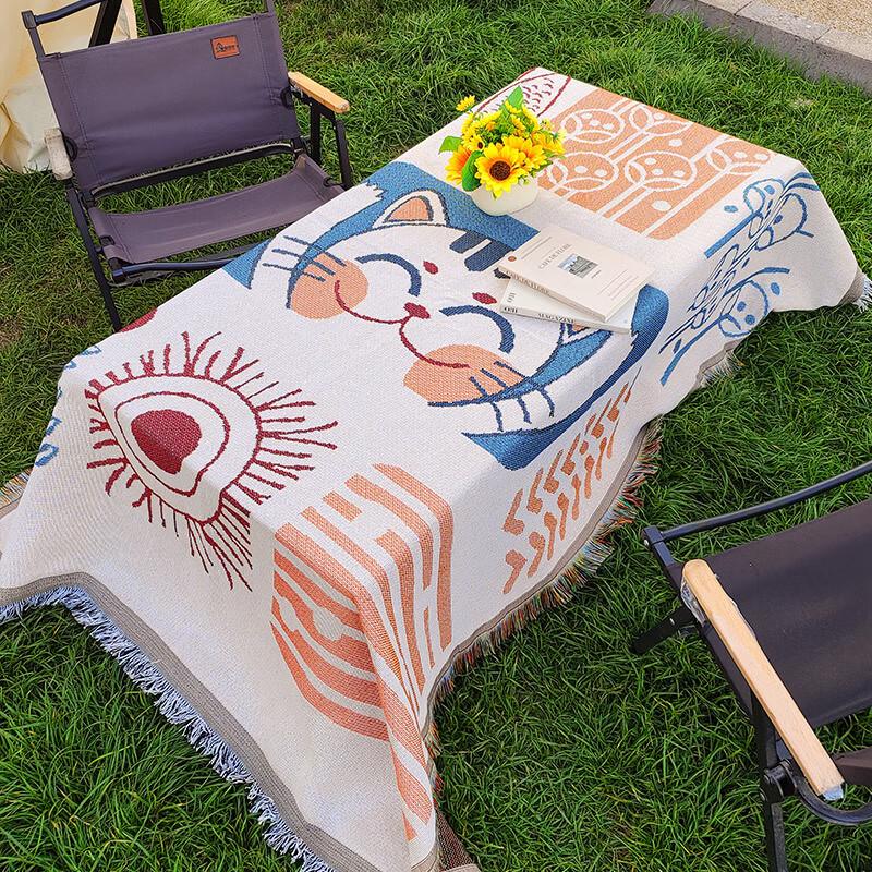 KarLot Reversible Outdoor Camping Mat & Tablecloth