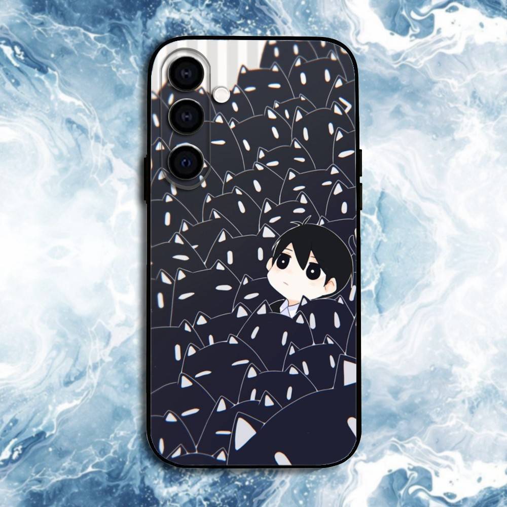 O-Omori Game Phone Case For Samsung Galaxy A73,A72,A71,A70,A53,A52,A51,Others Soft Black Shell