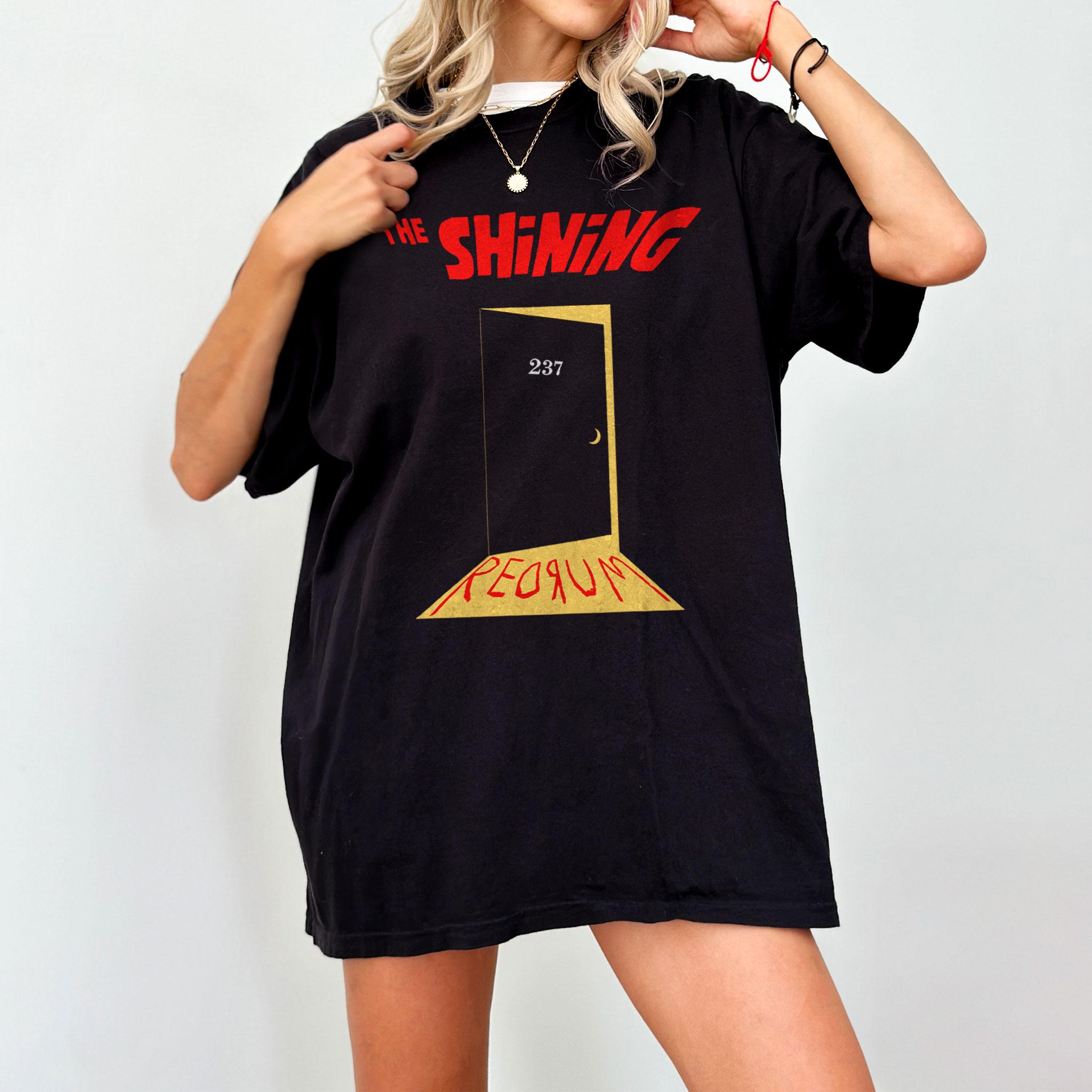 Room 237 Tshirt Redrum Horror Tshirt 1980s Cult Horror Movie Theme Tshirt Stanley Kubrick Style Tshirt S
