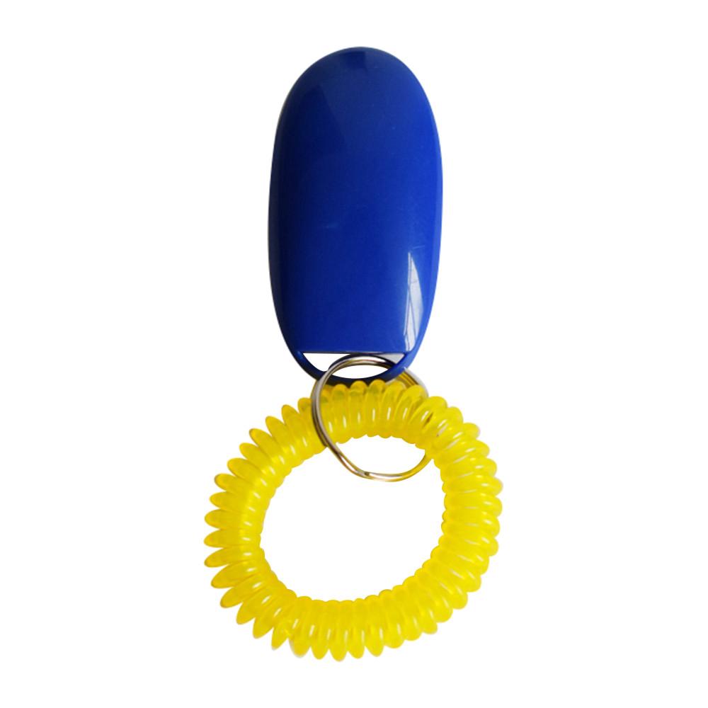 Dog Clicker Training Tool with Wrist, Portable Sound Trainer for Obedience and Behavior Training