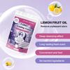 Lemon Scented Toilet Cleaner Foam 100g - Advanced Formula Removes Stains, Scale & Rust with Weekly Use, Powerful Clean.