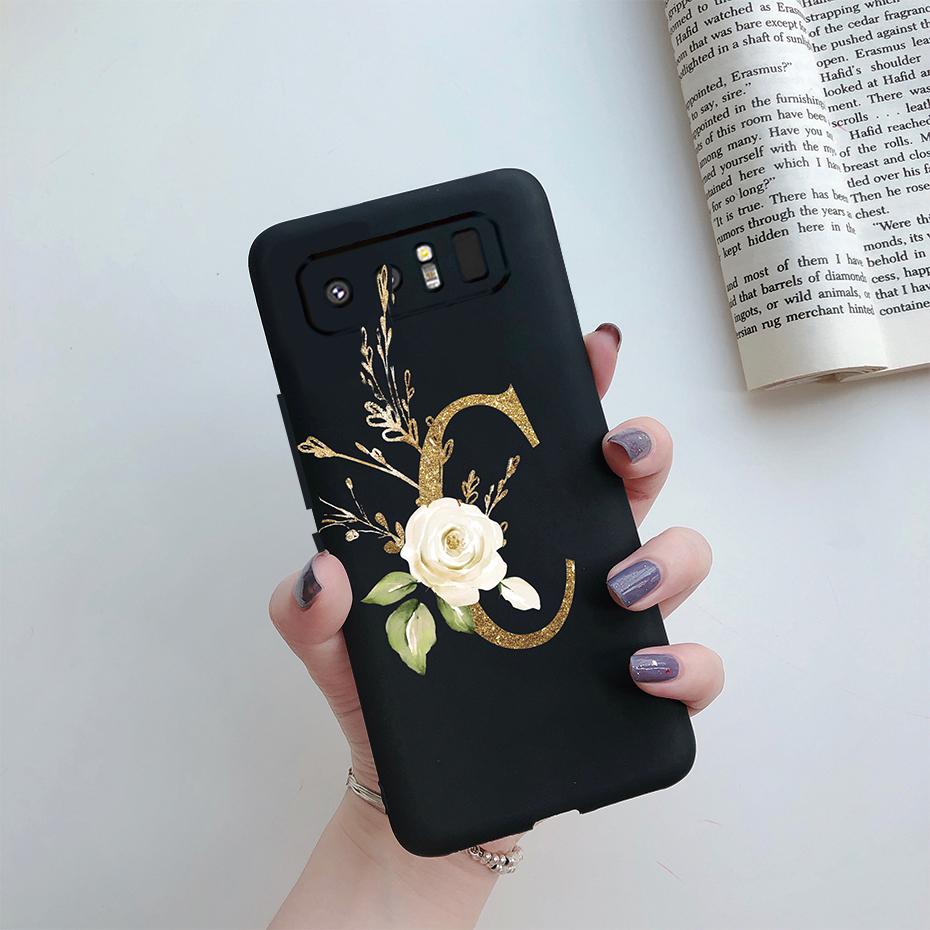For Samsung Galaxy Note 8 Case SM-N950F Cute Letters Coque Soft Silicone Phone Case For Samsung Note 8 Note8 Cover Fundas Bumper