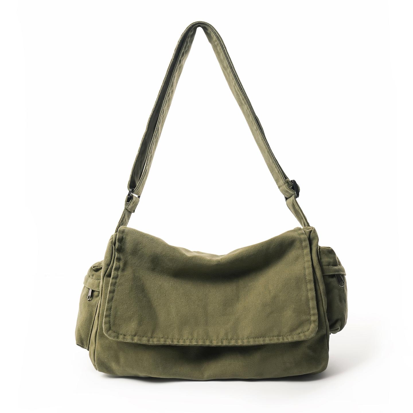 Rd lala Canvas Messenger Bag Dames Grote Capaciteit Handtassen Schoudertas Jeugd Meisjes Studenten Schooltassen Mode Heren Crossbody Tassen Bolsos