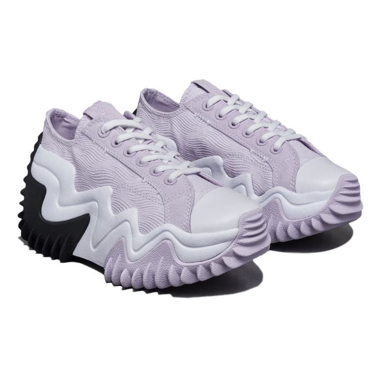 Converse Run Star Hike Motion Canvas Comfortable Sports Low-Top Lifestyle Shoes Women Sneaker Lavender 573135C