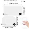 Effortless Installation Electrostatic PET Windshield Sticker For Dash Cams