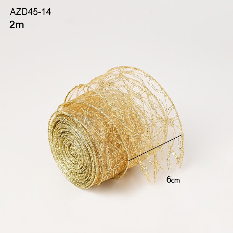 Silk Satin Ribbon for Christmas Decorations and Gift Wrapping