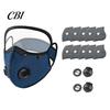Woodworking Protective Mask Cycling Face with Filter & Breathing Valve, Reusable Carbon Dust Adjustable Goggles, Lightweight Protection Shield