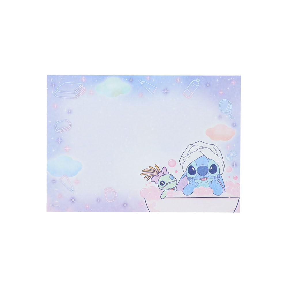 Stationery Stitch Disney Goods Memo Pad A6 Lilo Stitch S2849925 Sun-Star &