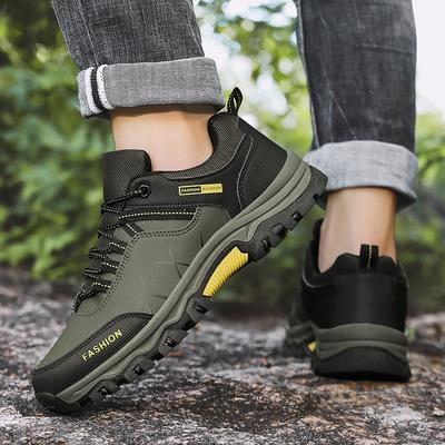 Wanderschuhe Herren Übergröße Outdoor Herren Freizeitsneaker Mode Low Top Wanderschuhe Leichte Wanderstiefel