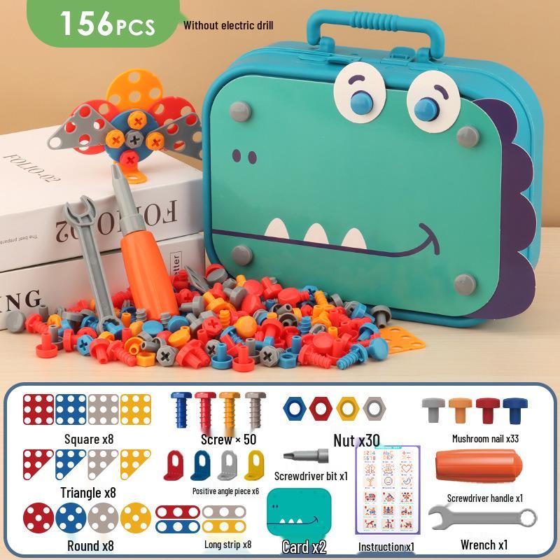 Electric Drill DIY Toolkit for Kids: Hands-on Disassembly and Assembly Puzzle Toy