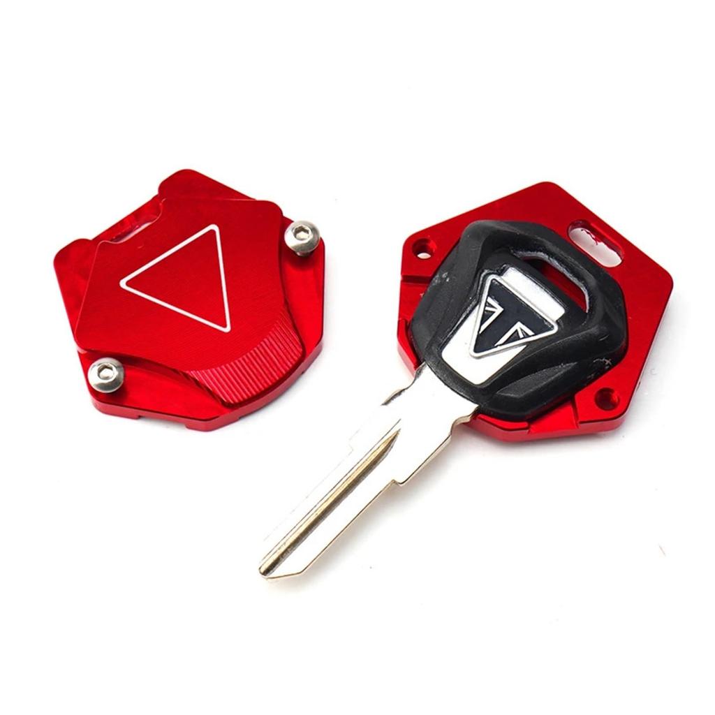 [JRink] Motorcycle Aluminum Alloy Key Cover for Triumph Tiger Sport 660 Trident 660 Tiger