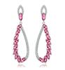 Jewellery Celebrity Inspired Crystal Studded Dangler Earings Earrings for Girls and Women