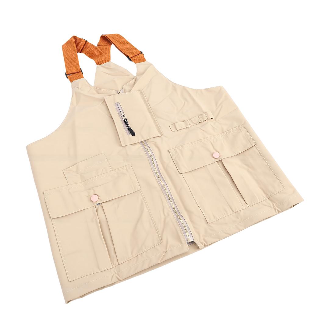 Multifunktionale Weste Schultertasche mit mehreren Taschen Praktische Westentasche für Outdoor Reisen Wandern M