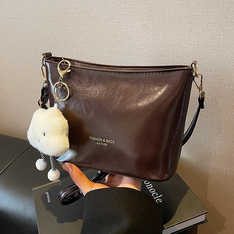 High-end Niche Bucket Bag for Women's New Trendy Crossbody Bag for Women Ins Niche Versatile Shoulder Chain Bag