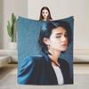 Jeff Satur Warm Soft Blanket Students Plush Throw Blanket Novelty Living Room Flannel Bedspread Sofa Bed Cover