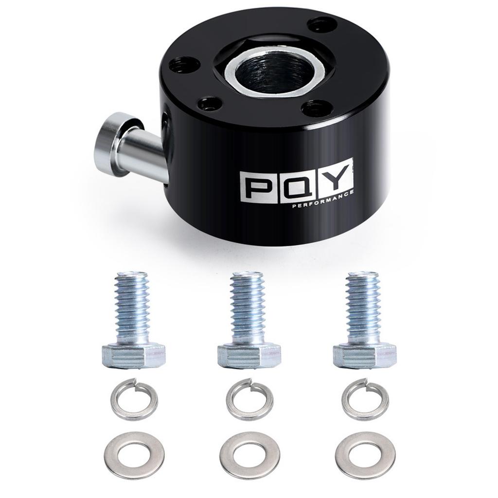 Universal Aluminum Alloy 360 Degree Car Steering Wheel Quick Release Disconnect Hub Adapter For 6 E46