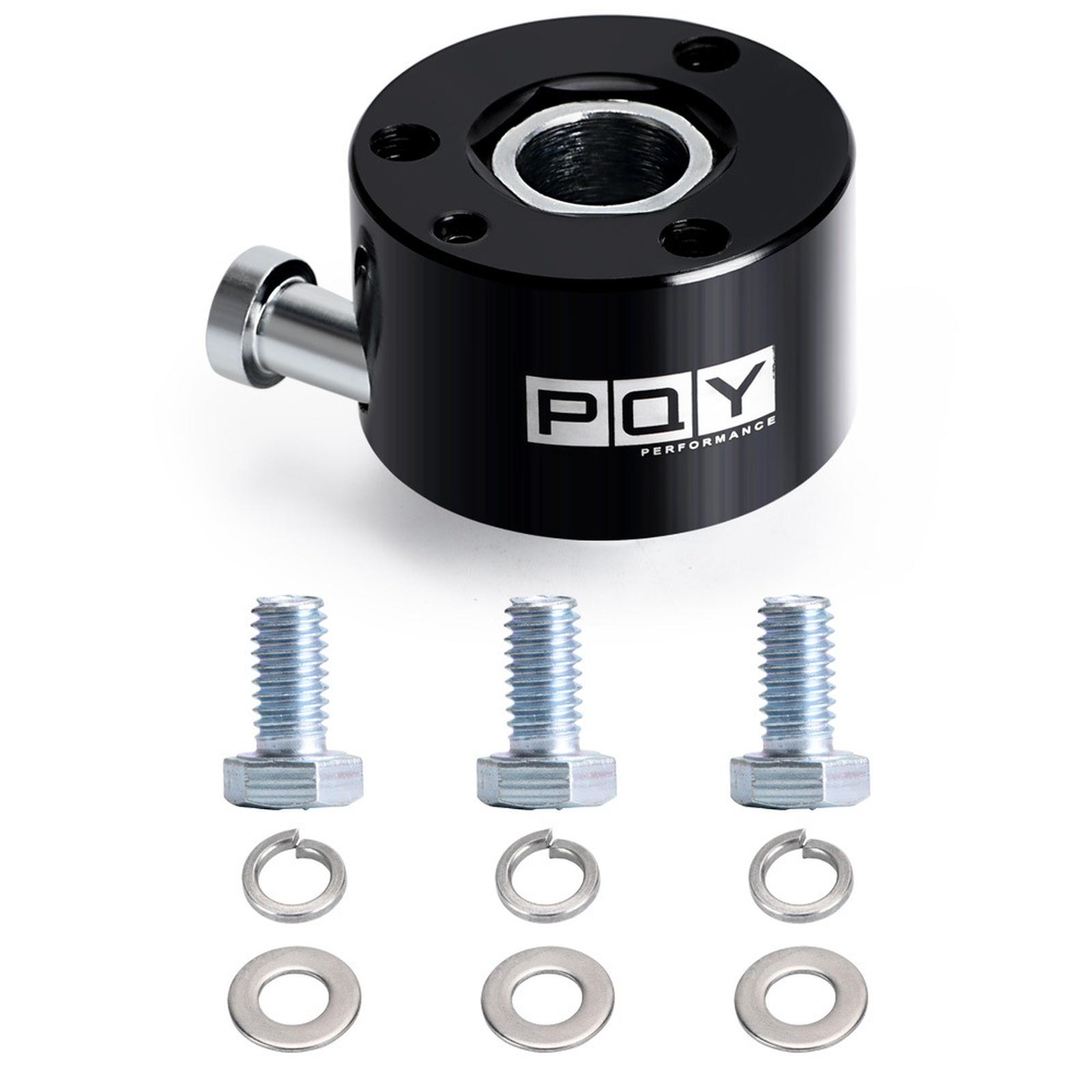 

Universal Aluminum Alloy 360 Degree Car Steering Wheel Quick Release Disconnect Hub Adapter For 6 E46 One Size