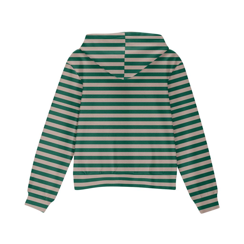 Children's Fashion Printed Long Sleeved Hooded Sweatshirt Girls' Hoodie Jacket