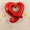10pcs Heart Foil Balloons, Wedding Party Heart Balloons, Marriage Proposal Heart Balloons, Balloons for Valentine's Day, Wedding
