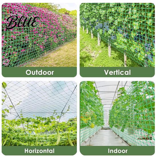 Garden Trellis for Clematis Netting Climbing Plants Heavy Duty Plastic Easy Install Plant Net Netting Support Cucumbers Tomatoes Peas Anti