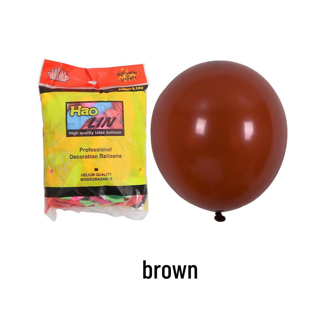 12-Inch Matte Latex Balloons - 2.8g Round for Party Decor